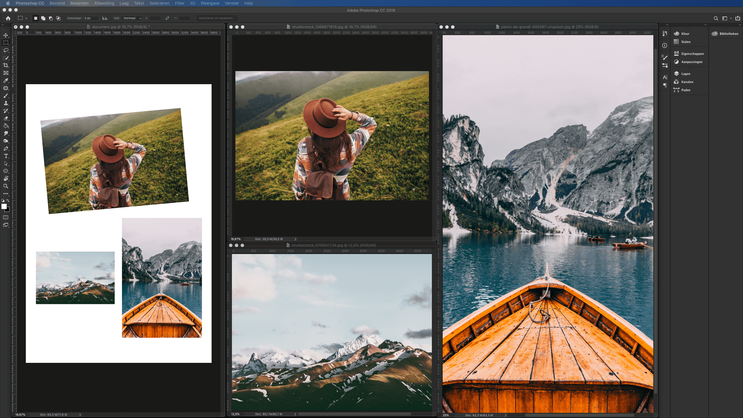 Foto's digitaliseren met adobe fotoshop